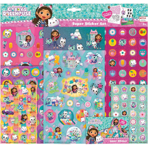 Totum: Gabbys Dollhouse - Super Sticker Set (TT420380)