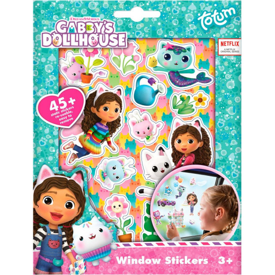 Totum: Gabbys Dollhouse - Window Stickers (TT420427)