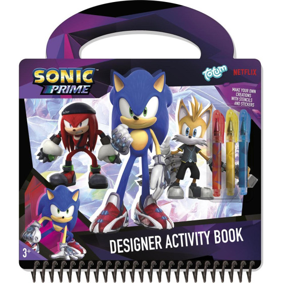 Totum: Sonic Prime - Designer Activity Book (TT280519)
