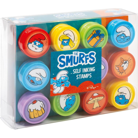 Totum: The Smurfs - Self Inking Stamps (TT750098)