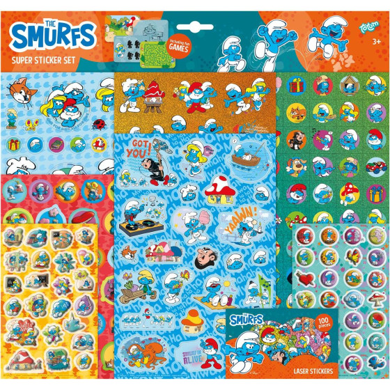 Totum: The Smurfs - Super Sticker Set (TT750067)