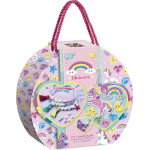 Totum: Unicorn - 2 In 1 Creativity Set Diamond Paint Magnets & A B C Bracelets (TT072213)