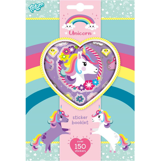 Totum: Unicorn - Sticker Book 4 Sheet (TT071117)