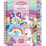 Totum: Unicorn - Sticker By Number Book (TT072008)