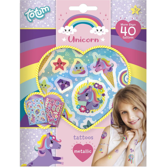 Totum: Unicorn - Tattoos Metallic (TT071698)