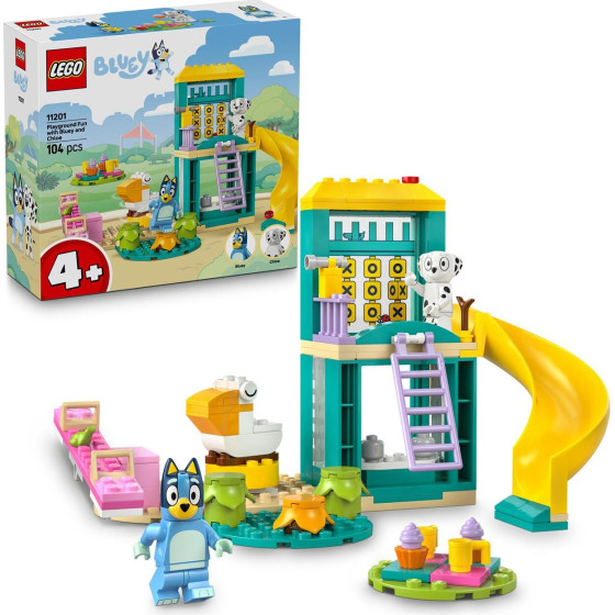 Lego Bluey: Playground Fun With Bluey And Chloe (11201)