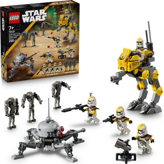 Lego Disney: Star Wars(TM) - 327Th Star Corps Clone Troopers(TM) Battle Pack (75431)