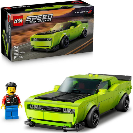 Lego Speed Champions: Dodge Challenger Srt Hellcat Sports Car (77237)