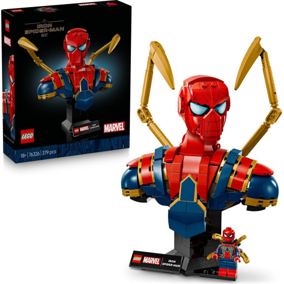 Lego Super Heroes Marvel: Iron Spider-Man Bust (76326)