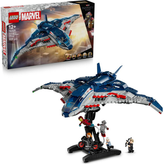 Lego Super Heroes Marvel: The Infinity Saga - Avengers: Age Of Ultron Quinjet (76325)