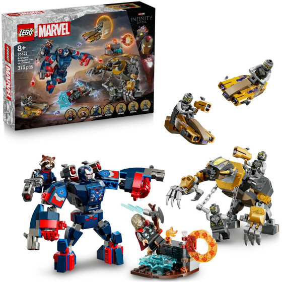 Lego Super Heroes Marvel: The Infinity Saga - Avengers: Endagame Thor vs. Chitauri (76322)
