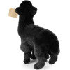 Rappa - Plush Realistic Black Llama 23 Cm Eco-Friendly - (244214)