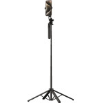 Hurtel Selfie Stick WH181-Y1S 1.75m Aluminum Alloy Telescopic Tripod With Phone Holder - Black 5907769360640