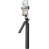 Hurtel Selfie Stick WH181-Y1S 1.75m Aluminum Alloy Telescopic Tripod With Phone Holder - Black 5907769360640