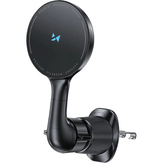 Wozinsky Car Holder With Qi/Magsafe 15W Inductive Charger For Air Vent - Black 5907769372490 - (WCT5-6S4Y)