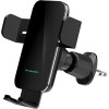 Wozinsky Clamp Car Holder With 15W Inductive Charger For Phone On The Air Vent - Black 5907769372537 - (WEDZ-3Y8S)