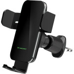 Wozinsky Clamp Car Holder With 15W Inductive Charger For Phone On The Air Vent - Black 5907769372537 - (WEDZ-3Y8S)
