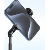 Wozinsky Selfie Stick With Automatically Extendable legs, Tripod function, 1.7m - Black - (WRZP1)