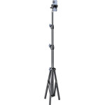 Wozinsky Tripod Tripod Durable Carbon Steel Tripod 1.7m Matte - Black - (WRLD-00Y1S)