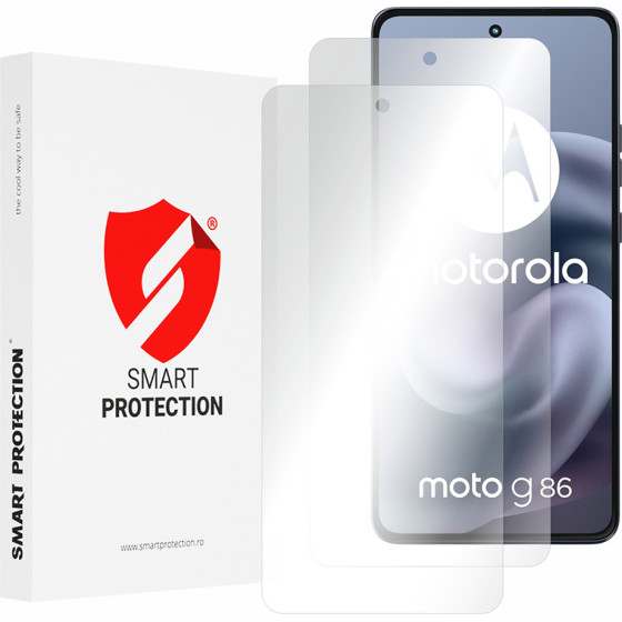Smart Protection - Premium Classic (2 pack) - Motorola Moto G86 - Clear