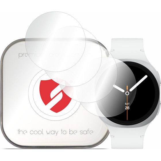 Smart Protection - Premium Classic (4 pack) - Samsung Galaxy Watch8 40mm - Clear