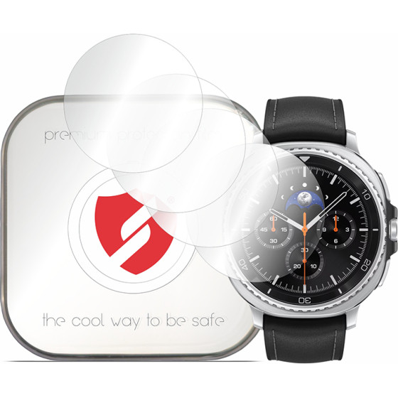 Smart Protection - Premium Classic (4 pack) - Samsung Galaxy Watch8 Classic - Clear