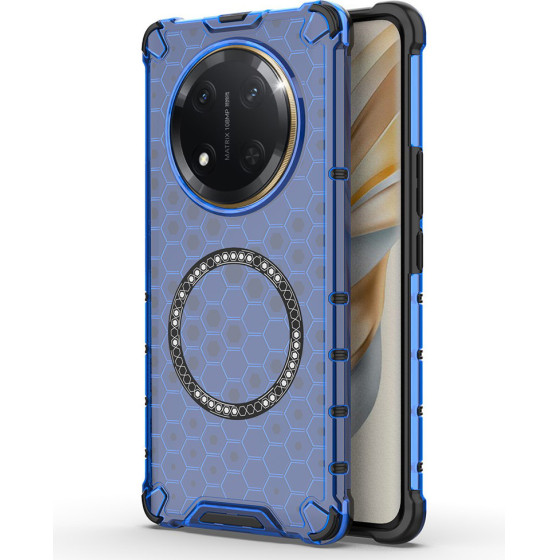 Techsuit - Honeycomb Shield Magsafe - Honor Magic7 Lite / X9c - Blue
