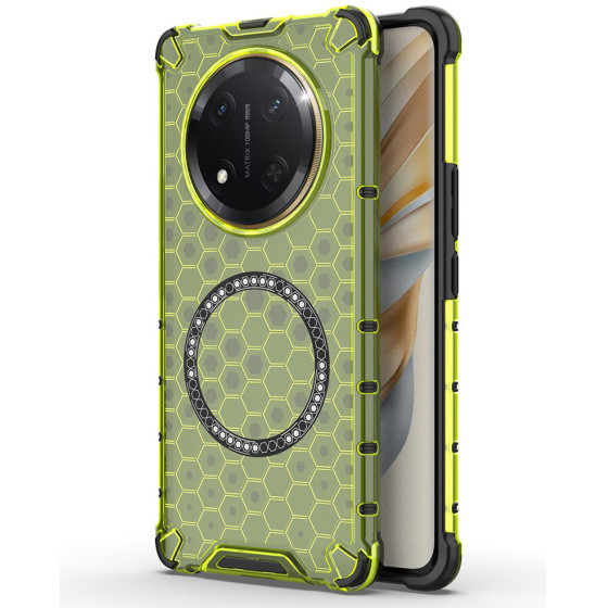 Techsuit - Honeycomb Shield Magsafe - Honor Magic7 Lite / X9c - Lime Green