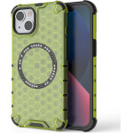 Techsuit - Honeycomb Shield Magsafe - Iphone 13 - Lime Green