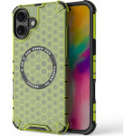 Techsuit - Honeycomb Shield Magsafe - Iphone 16 - Lime Green