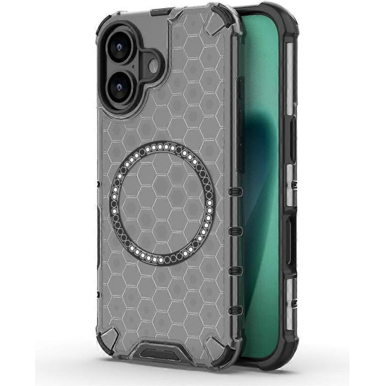 Techsuit - Honeycomb Shield Magsafe - Iphone 17 - Black