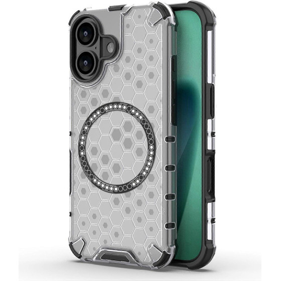 Techsuit - Honeycomb Shield Magsafe - Iphone 17 - White