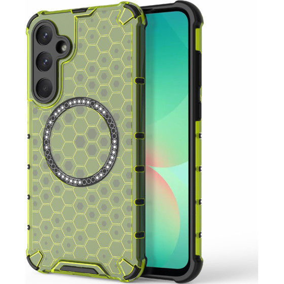 Techsuit - Honeycomb Shield Magsafe - Samsung Galaxy A26 5G - Lime Green