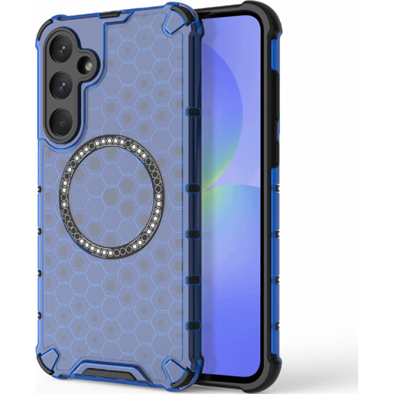 Techsuit - Honeycomb Shield Magsafe - Samsung Galaxy A36 5G - Blue