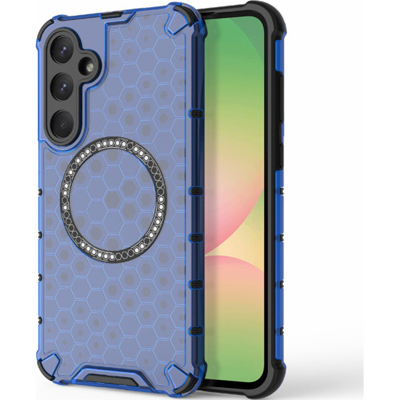 Techsuit - Honeycomb Shield Magsafe - Samsung Galaxy A56 5G - Blue