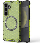 Techsuit - Honeycomb Shield Magsafe - Samsung Galaxy S24 - Lime Green