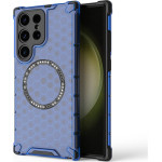 Techsuit - Honeycomb Shield Magsafe - Samsung Galaxy S24 Ultra - Blue