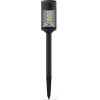 Forever Light Solar Led Lamp Steel Post Sunari FLS-15 black
