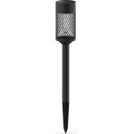 Forever Light Solar Led Lamp Steel Post Sunari FLS-15 black