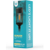 Forever Light Solar Led Lamp Steel Post Sunari FLS-15 black