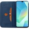 Idol 1991 ���� Samsung A17 4G A175/A17 5G A176 6.74'' Elite ANTI-Rfid Book Stand BLUE