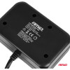 AMiO ���������� �������� 12/24V 120W ������/3 ������/1xUSB-A+1xUSB-C Qc 4.0 ������� ��������/������� 80cm - 1 ���. - (04365)