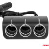 AMiO ���������� �������� 12/24V 120W ������/3 ������/1xUSB-A/�� ������� �������� �����������/������� 80cm - 1 ���. - (04360)