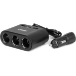 AMiO ���������� �������� 12/24V 120W ������/3 ������/2xUSB-A+1xUSB-C ������� ��������/������� 70cm - 1 ���. - (04361)
