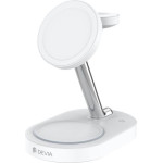 Devia ��������� ��������� - ���� �� �������� 3in1 Y302 15W ��� Apple Airpods, Iphone & Iwatch Extreme Speed ����� - (111844, Y302)