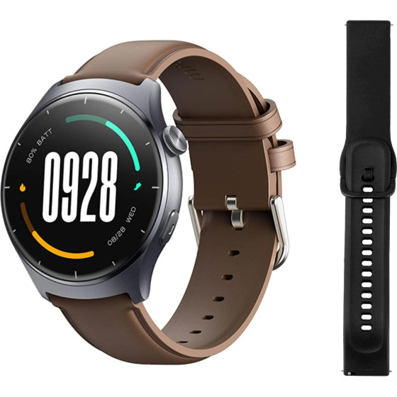 Mibro Smartwatch Lite 3 �� 2x ��������, Heart rate, 1.3'' AMOLED, 2 ATM, ����/���� - (MBR-LITE3-GR)