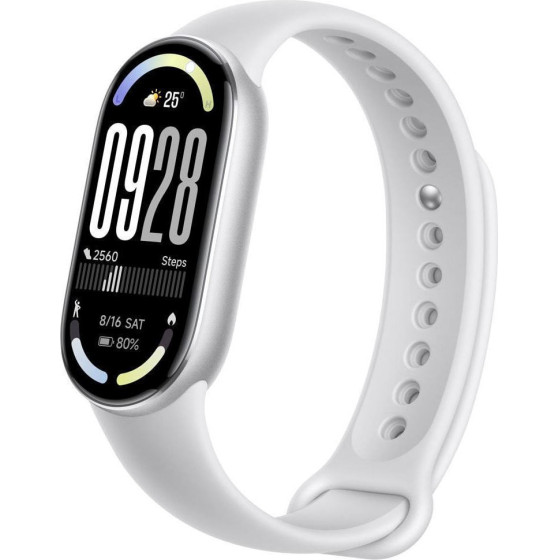 Xiaomi Smart Band 10 Glacier Silver - (BHR07PSGL)
