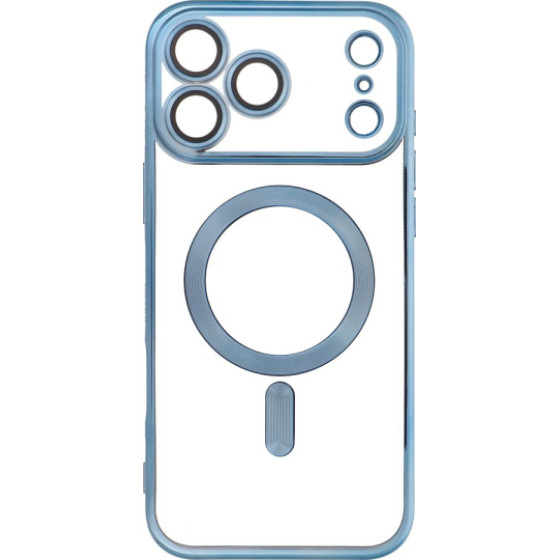 Is Tpu Mag Electro Iphone 17 Pro Max Trans Blue Backcover - (MAGETPUIP17PML)