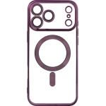 Is Tpu Mag Electro Iphone 17 Pro Max Trans Purple Backcover - (MAGETPUIP17PMP)