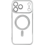 Is Tpu Mag Electro Iphone 17 Pro Max Trans Silver Backcover - (MAGETPUIP17PMS)